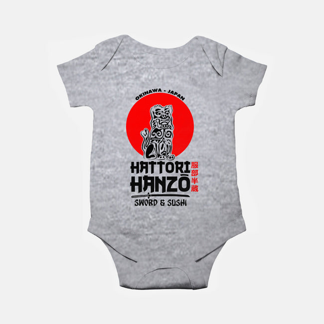 Hattori Hanzo-baby basic onesie-Melonseta