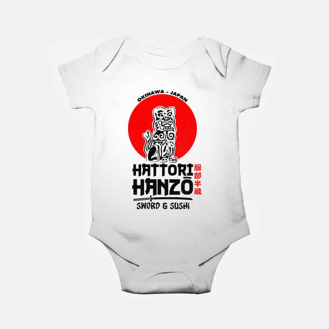 Hattori Hanzo-baby basic onesie-Melonseta