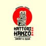 Hattori Hanzo-none non-removable cover w insert throw pillow-Melonseta