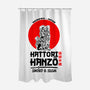 Hattori Hanzo-none polyester shower curtain-Melonseta