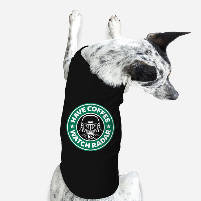 Have Coffee, Watch Radar-dog basic pet tank-adho1982