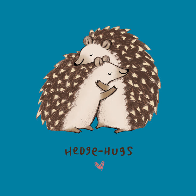 Hedge-hugs-none polyester shower curtain-SophieCorrigan