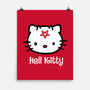 Hell Kitty-none matte poster-spike00