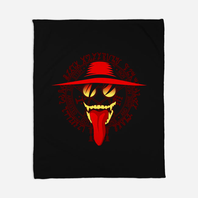 Hell Yeah-none fleece blanket-karlangas