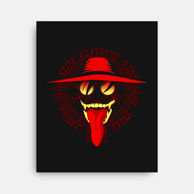 Hell Yeah-none stretched canvas-karlangas