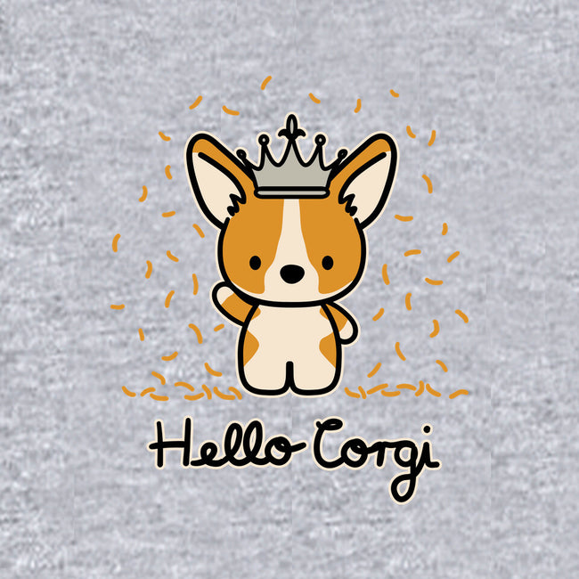 Hello Corgi-baby basic tee-CorinnaSchlachter