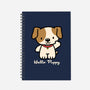 Hello Puppy-none dot grid notebook-troeks