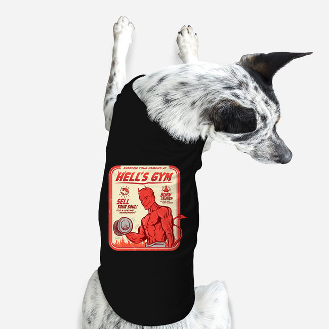 Hell's Gym-dog basic pet tank-hbdesign