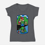 Help a Brother Out-womens v-neck tee-harebrained