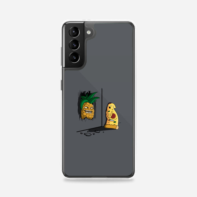 Here's Pineapple!-samsung snap phone case-Raffiti