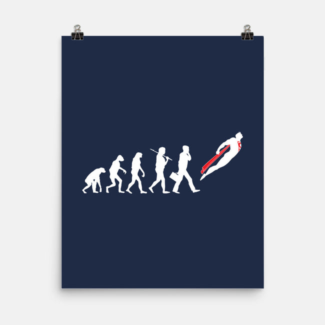 Hero Evolution-none matte poster-danielmorris1993