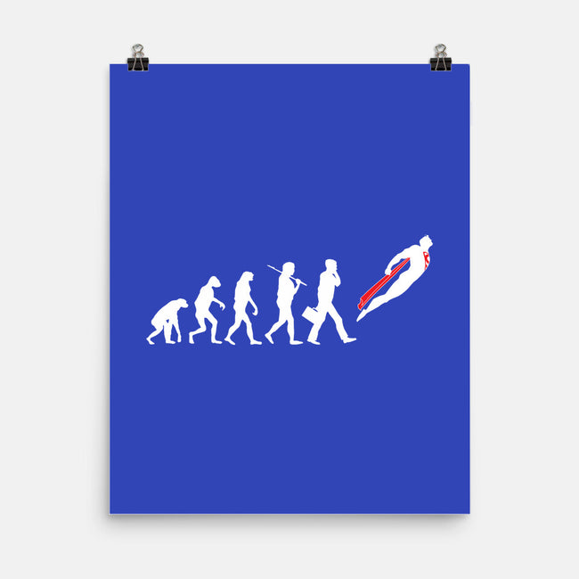 Hero Evolution-none matte poster-danielmorris1993