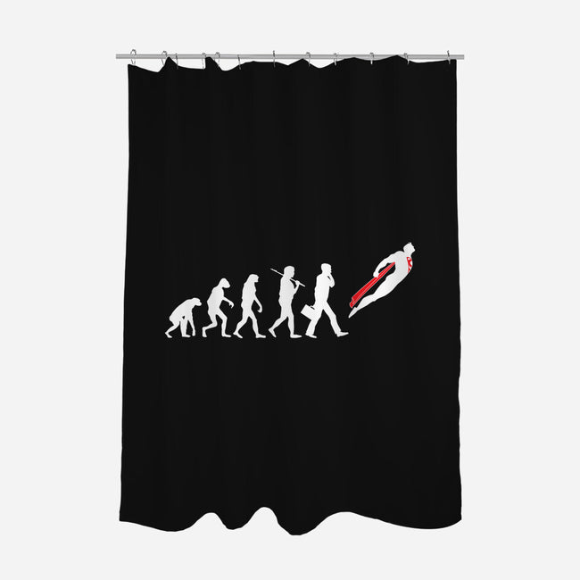 Hero Evolution-none polyester shower curtain-danielmorris1993