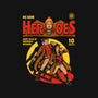 Heroes Comic-none zippered laptop sleeve-harebrained