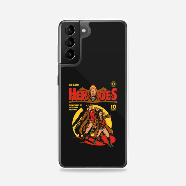 Heroes Comic-samsung snap phone case-harebrained