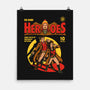 Heroes Comic-none matte poster-harebrained