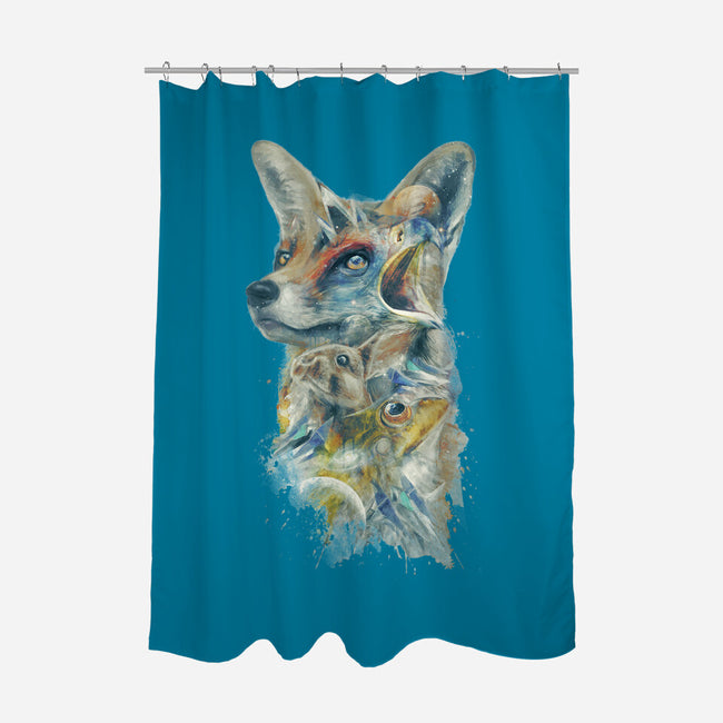 Heroes of Lylat-none polyester shower curtain-biggers