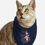 Hiding in the Dark-cat bandana pet collar-DoOomcat