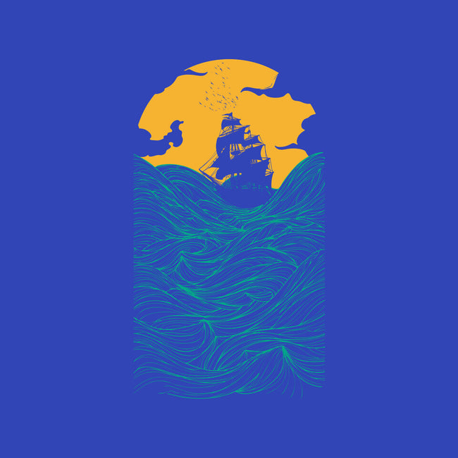 High Seas-none polyester shower curtain-sebasebi