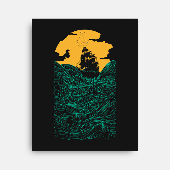 High Seas-none stretched canvas-sebasebi