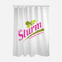 Highly Addictive-none polyester shower curtain-Beware_1984