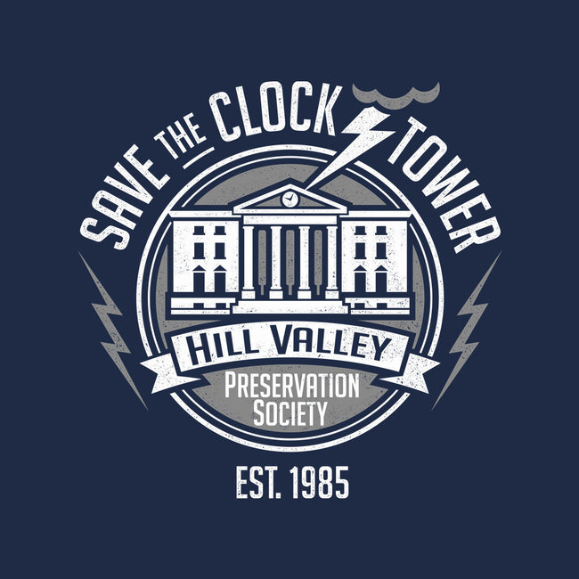 Hill Valley Preservation Society-none zippered laptop sleeve-DeepFriedArt