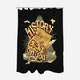 History-none polyester shower curtain-risarodil