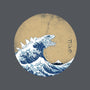 Hokusai Gojira-none glossy sticker-Mdk7