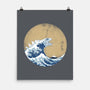 Hokusai Gojira-none matte poster-Mdk7