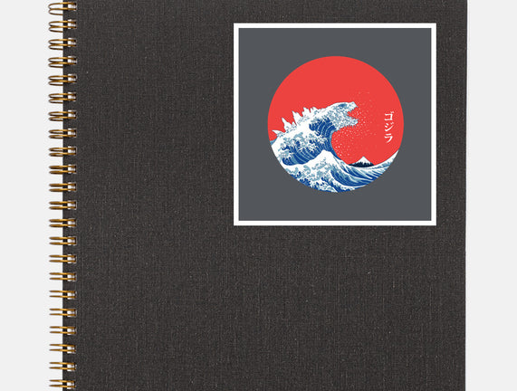 Hokusai Gojira-Variant