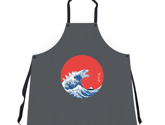 Hokusai Gojira-Variant