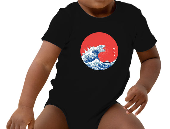 Hokusai Gojira-Variant