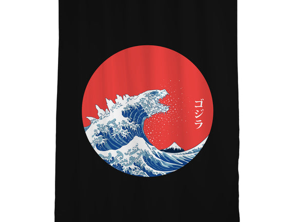 Hokusai Gojira-Variant