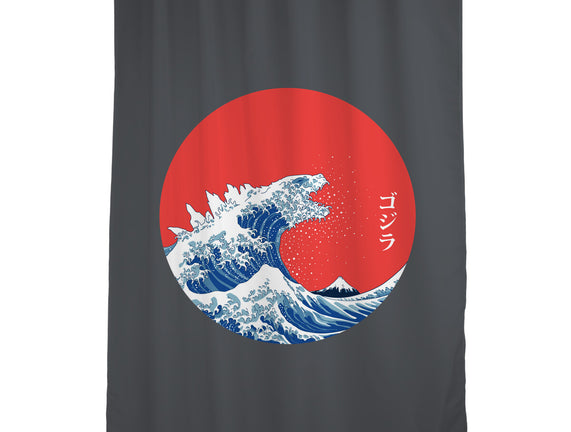 Hokusai Gojira-Variant