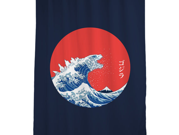 Hokusai Gojira-Variant