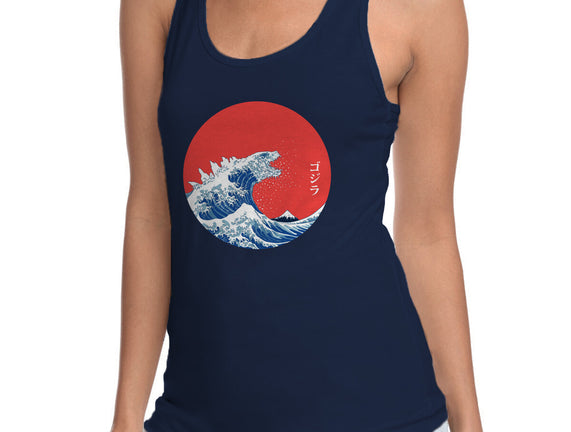 Hokusai Gojira-Variant