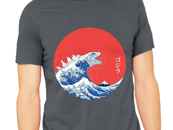 Hokusai Gojira-Variant