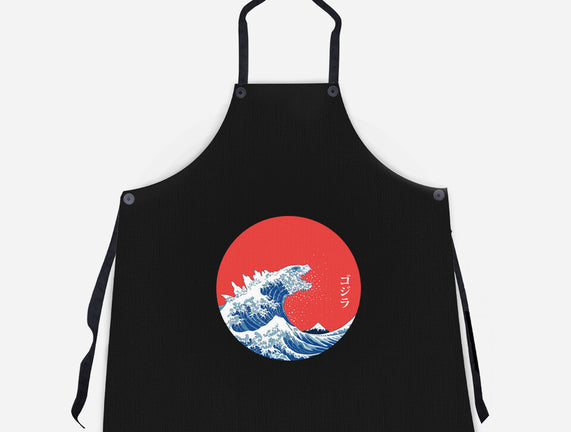 Hokusai Gojira-Variant