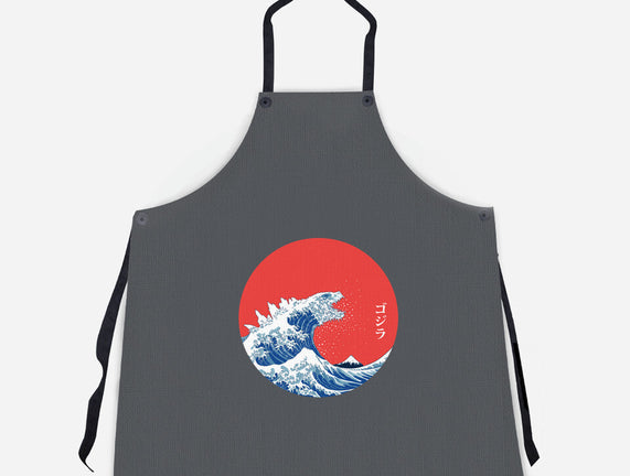 Hokusai Gojira-Variant