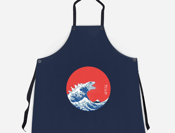 Hokusai Gojira-Variant