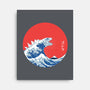 Hokusai Gojira-Variant-none stretched canvas-Mdk7