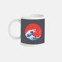 Hokusai Gojira-Variant-none glossy mug-Mdk7