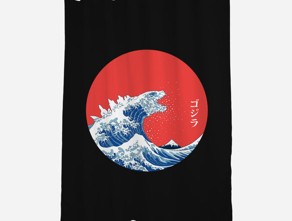 Hokusai Gojira-Variant