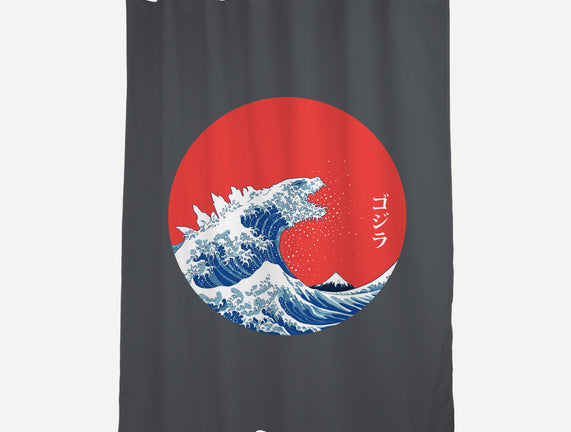 Hokusai Gojira-Variant