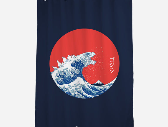 Hokusai Gojira-Variant