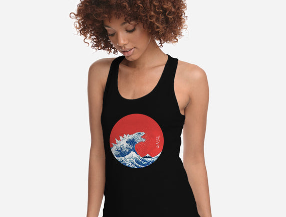 Hokusai Gojira-Variant