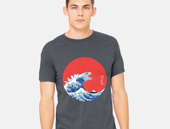 Hokusai Gojira-Variant