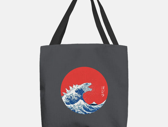 Hokusai Gojira-Variant