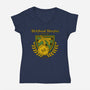 Holyhead Harpies-womens v-neck tee-IceColdTea