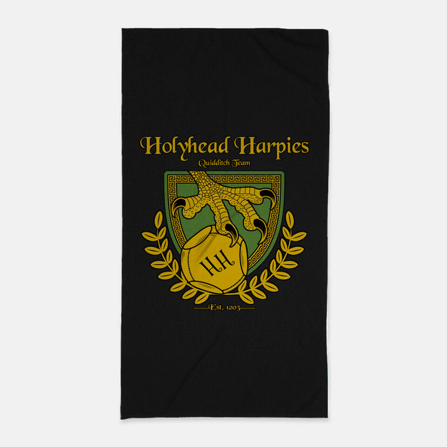 Holyhead Harpies-none beach towel-IceColdTea